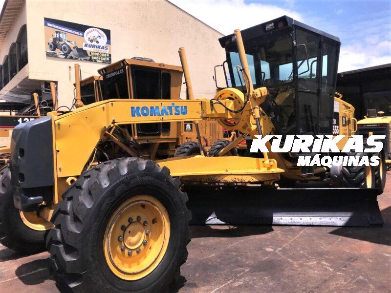 Motoniveladora Patrol Komatsu GD55 ano 2010